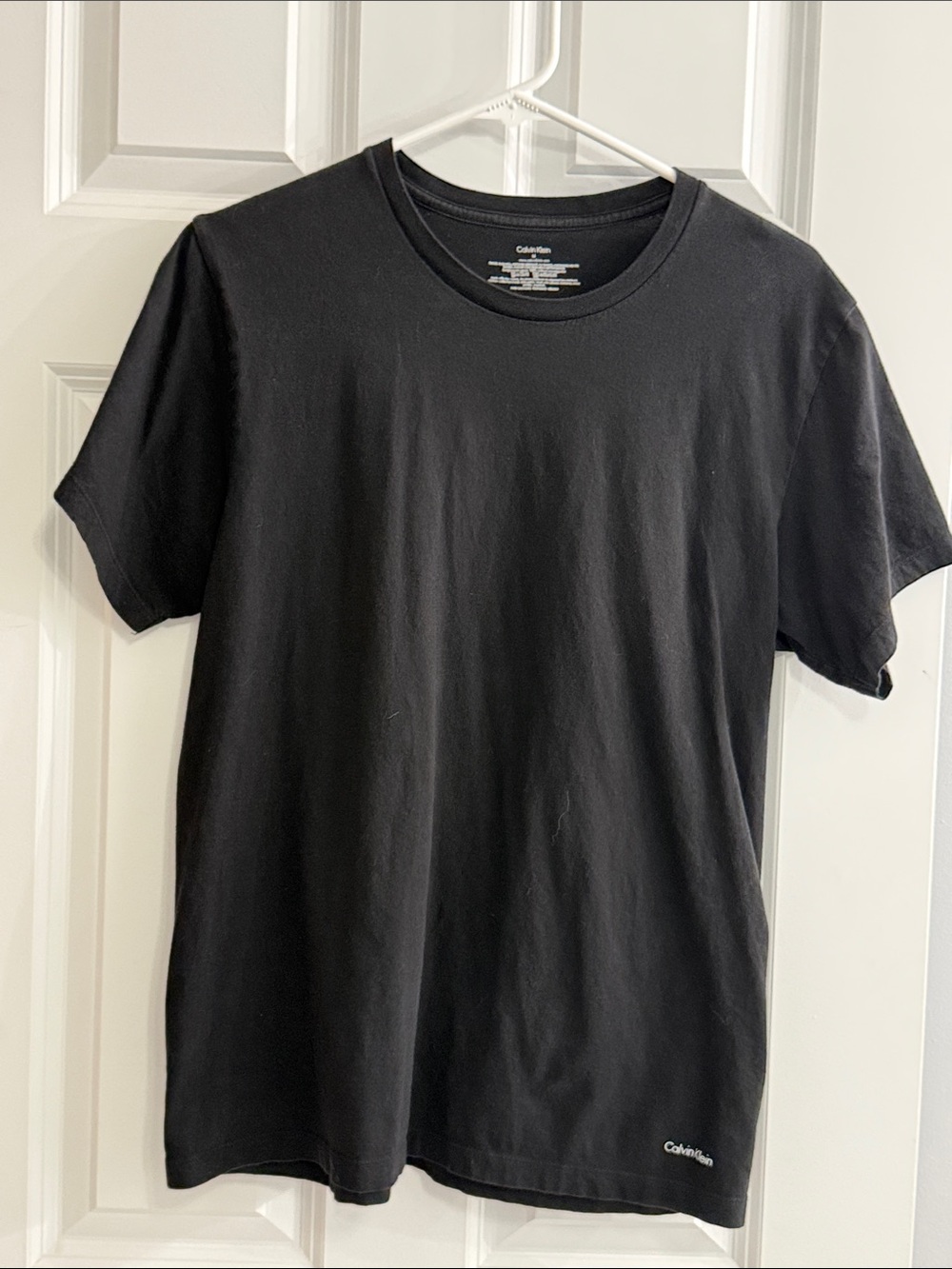 Calvin Klein Black Short Sleeve Crew Neck Tee